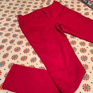 Red Skinny Jeans